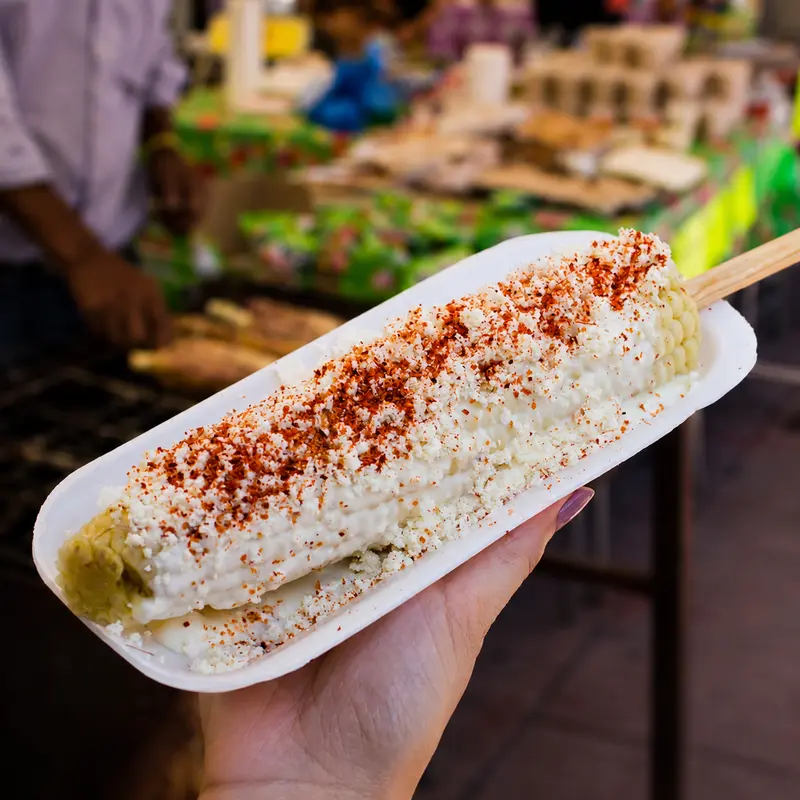 Elote en palo